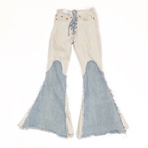ALTERED LEVI'S FLARED JEANS